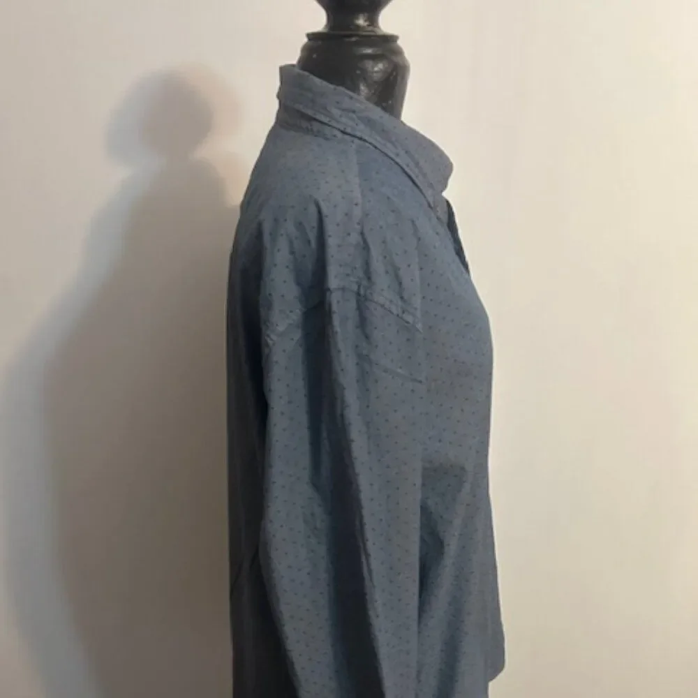 American Eagle Outfitters Blue button-down shirt, size XL